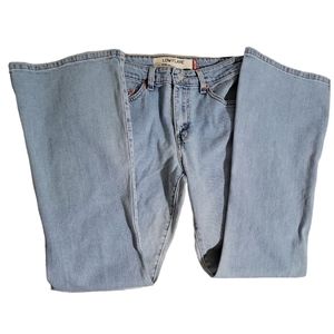 519 Levi's Low Flare Light Wash 70's Style Jeans Size 9Juniors/M